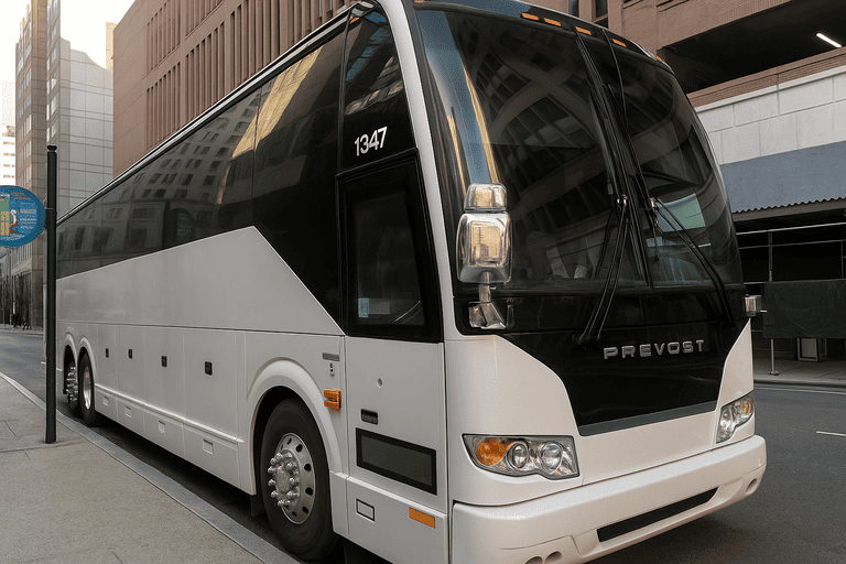 a Concord Minibus Company coach bus