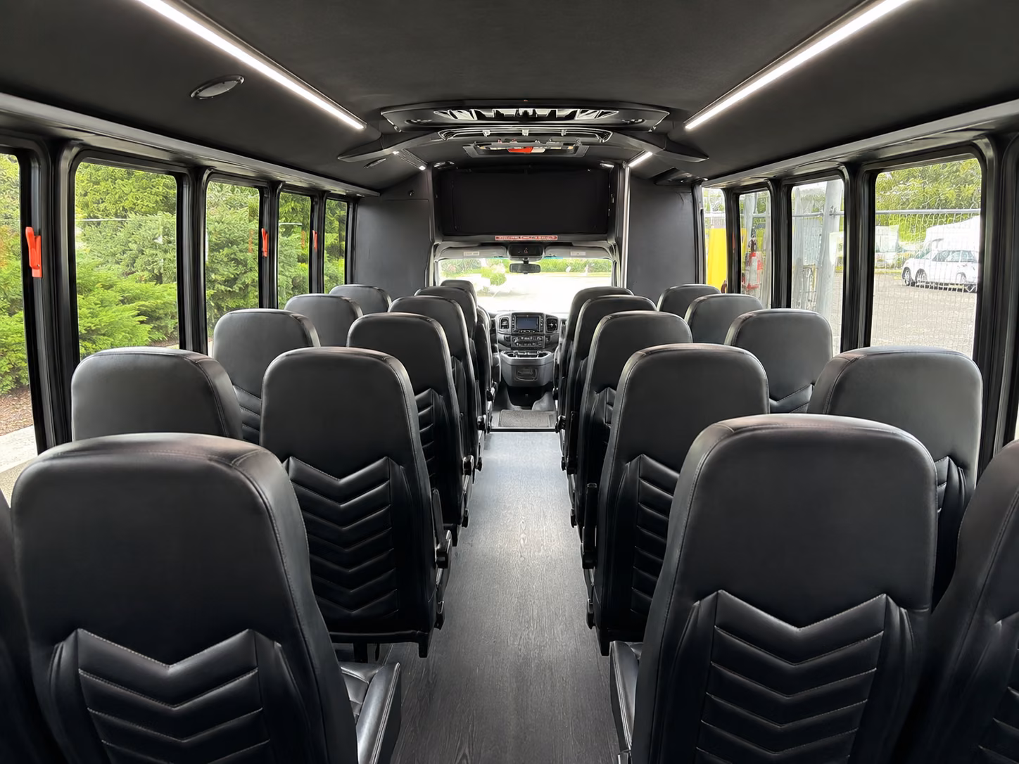 concord 20 passenger minibus interior