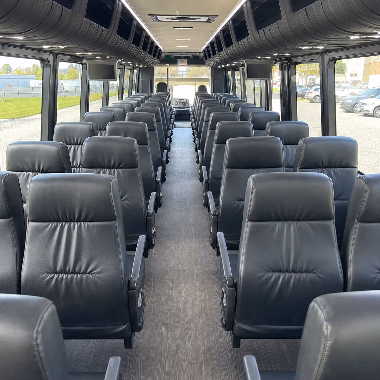 concord 25 passenger minibus interior
