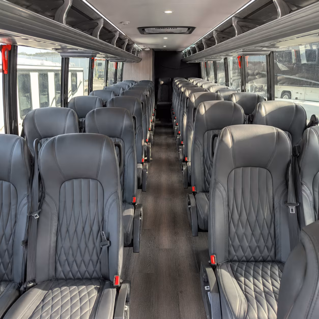 concord 30 passenger minibus inside