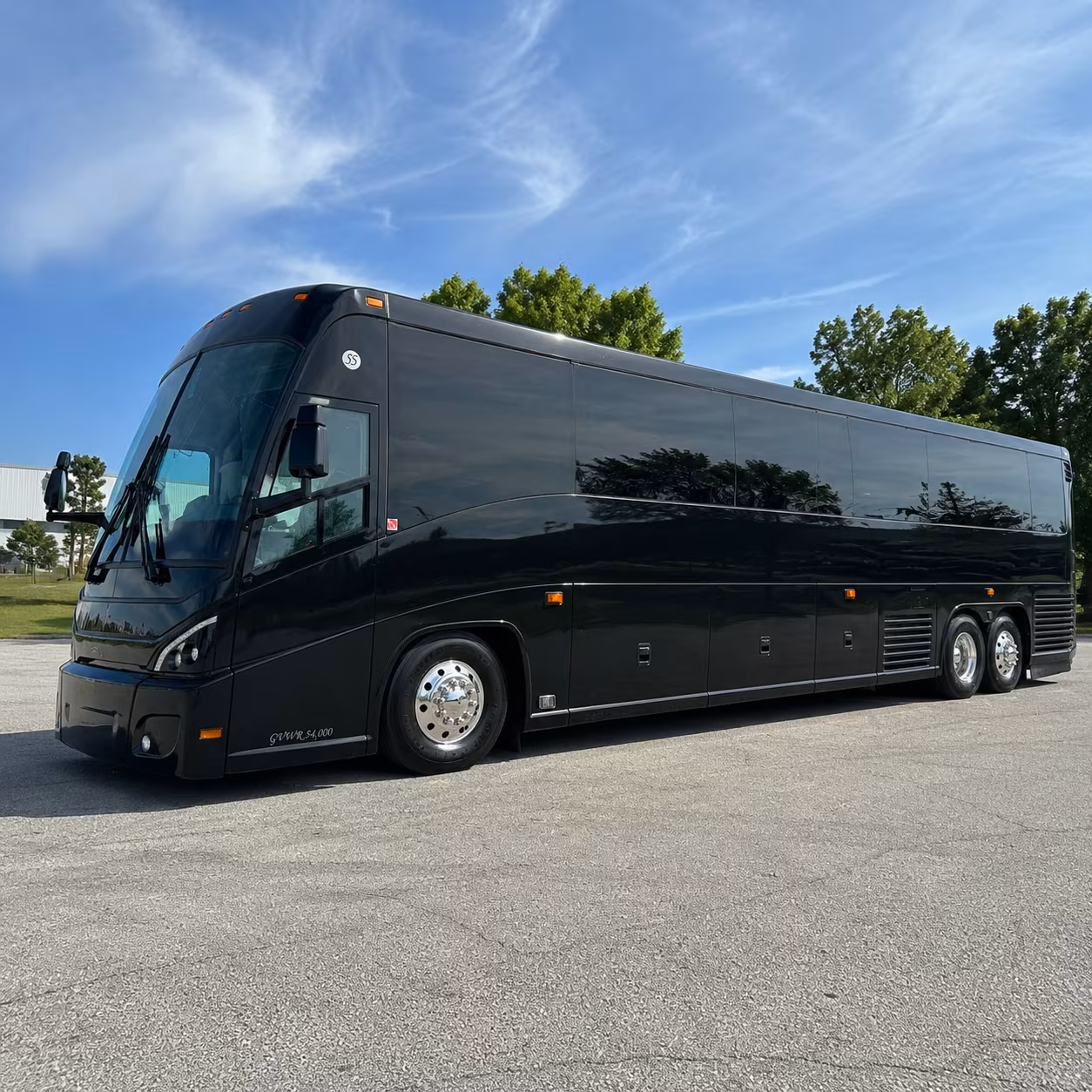 concord 47 passenger charter bus