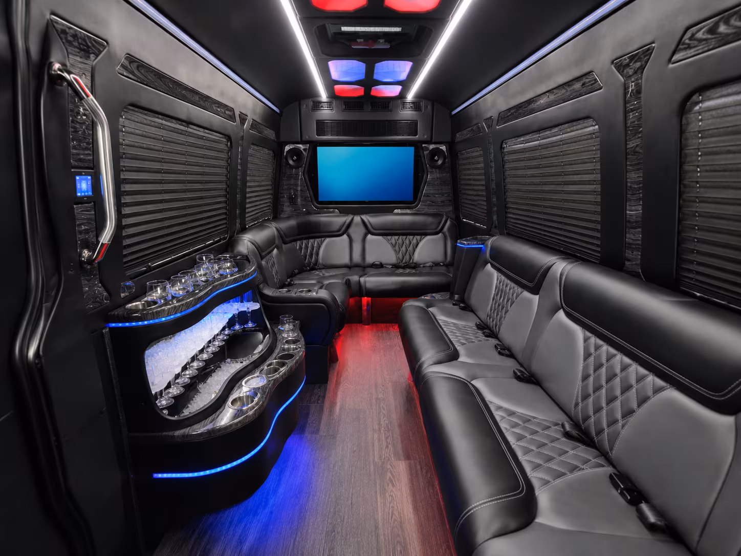 concord concert transportation onboard seating
