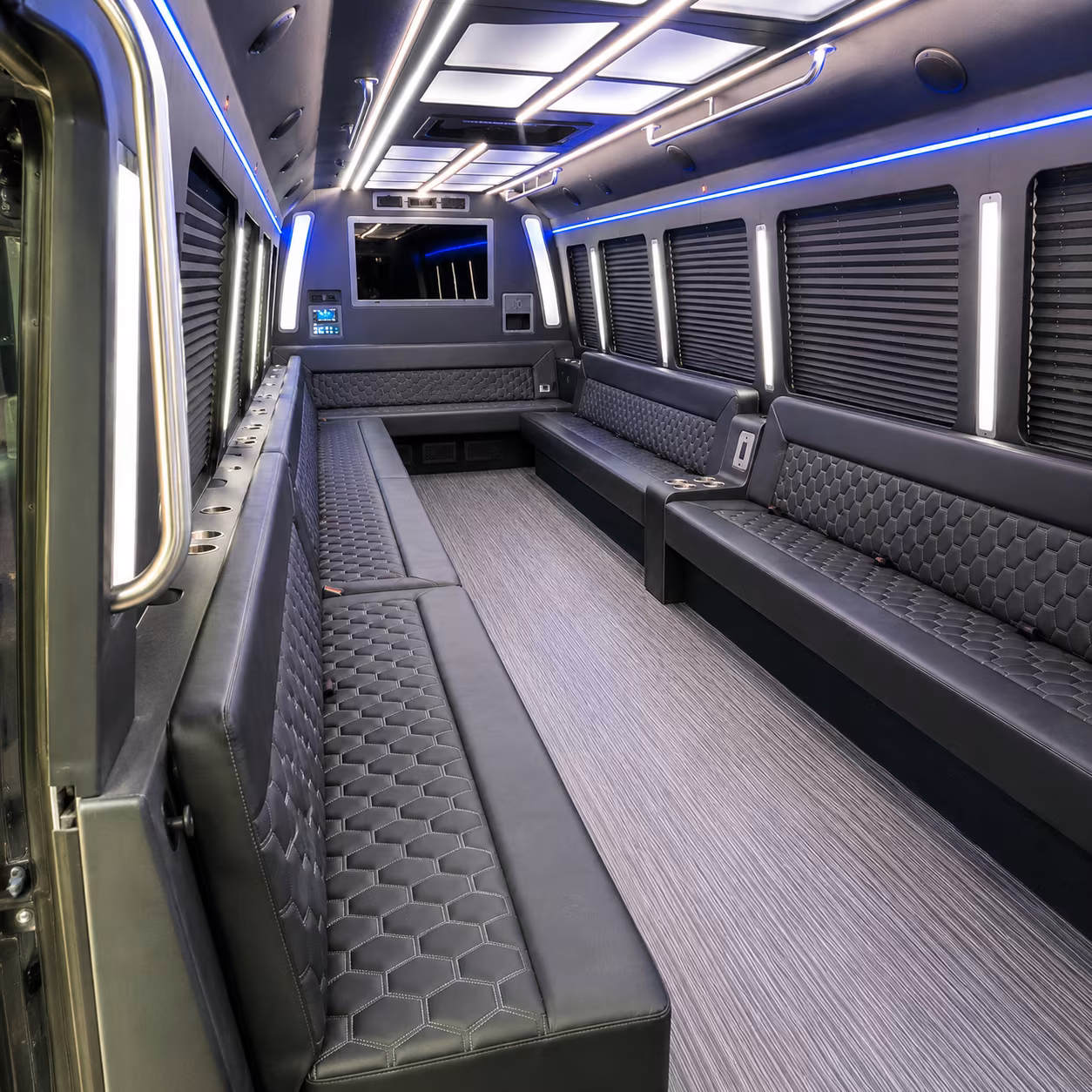 concord party bus interior