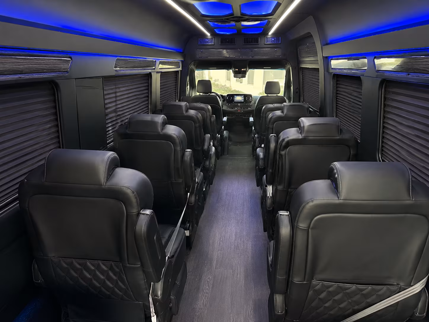 concord sporting event transportation onboard seating