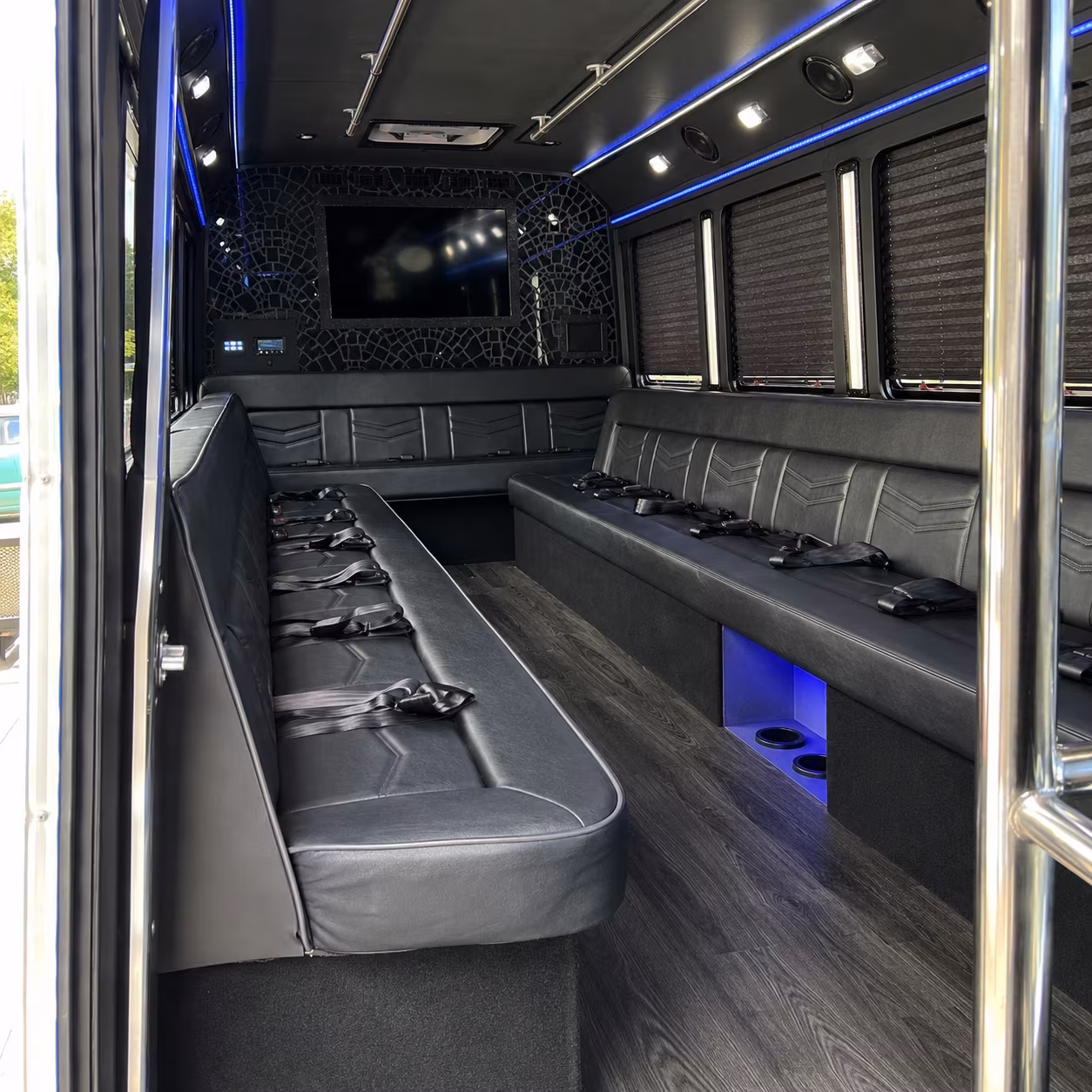 party buses for convention networking events and after hours group outings
